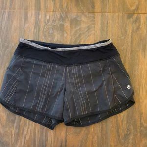 🍋 Lululemon black shorts size 6